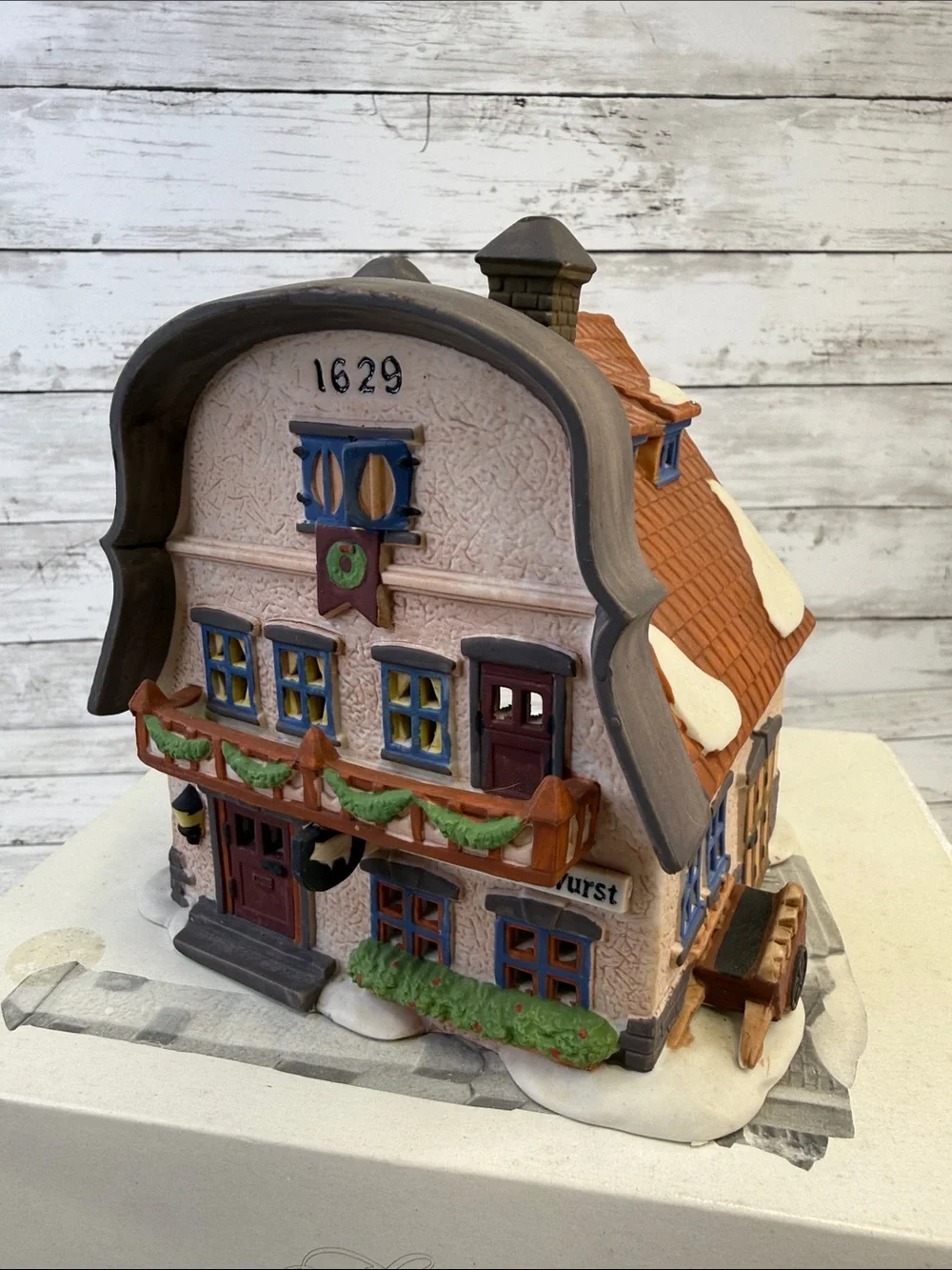 Department 56 Metterniche Wurst Alpine Heritage Village Series #5618-9 Porcelain